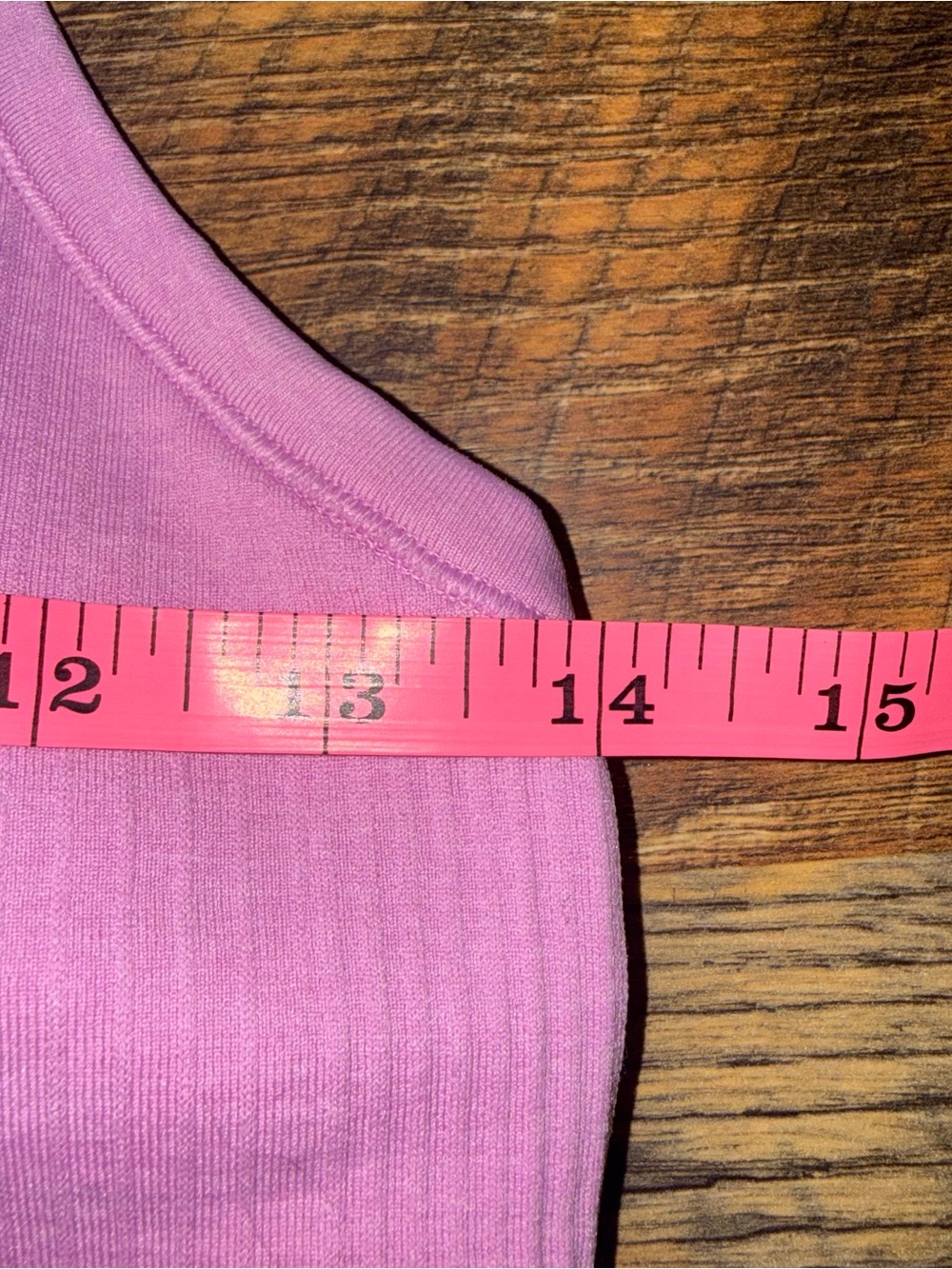 lululemon athletica Ribbed Pink Racerback Tank - Picture 4 of 4
